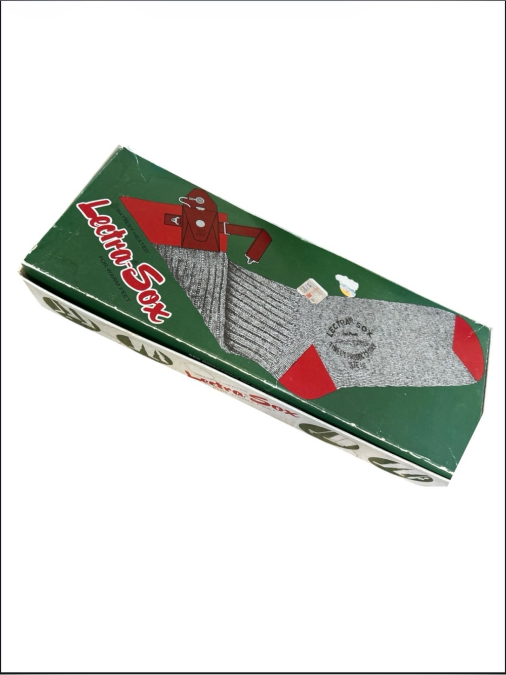 Vintage lectra-Sox battery heated warm feet